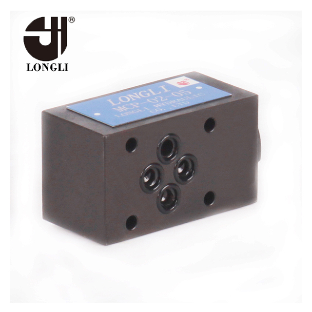MCP 02 Yuken type hydraulic one way check flow control valve 