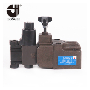 BSG-03H Hydraulic Yuken adjustable back low pressure relief valve 